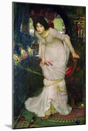 The Lady of Shalott, 1894-John William Waterhouse-Mounted Giclee Print