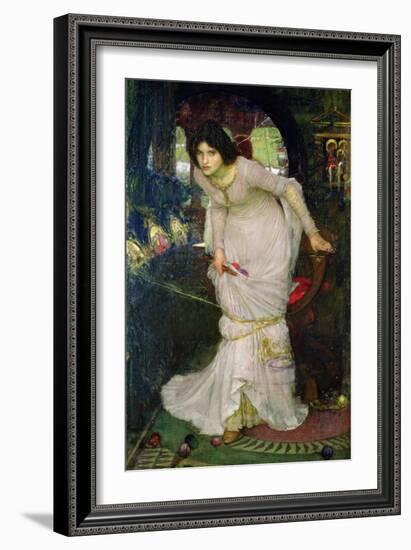 The Lady of Shalott, 1894-John William Waterhouse-Framed Giclee Print