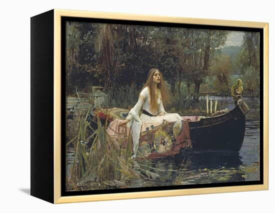 The Lady of Shalott-John William Waterhouse-Framed Premier Image Canvas