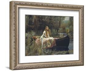The Lady of Shalott-John William Waterhouse-Framed Giclee Print