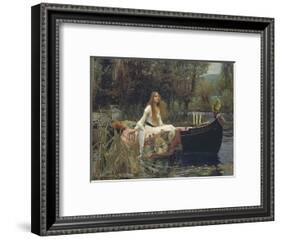 The Lady of Shalott-John William Waterhouse-Framed Giclee Print