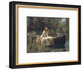 The Lady of Shalott-John William Waterhouse-Framed Giclee Print