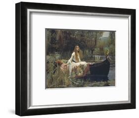 The Lady of Shalott-John William Waterhouse-Framed Giclee Print