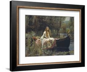 The Lady of Shalott-John William Waterhouse-Framed Giclee Print