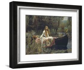 The Lady of Shalott-John William Waterhouse-Framed Giclee Print