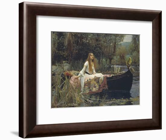 The Lady of Shalott-John William Waterhouse-Framed Giclee Print