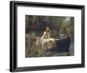 The Lady of Shalott-John William Waterhouse-Framed Giclee Print