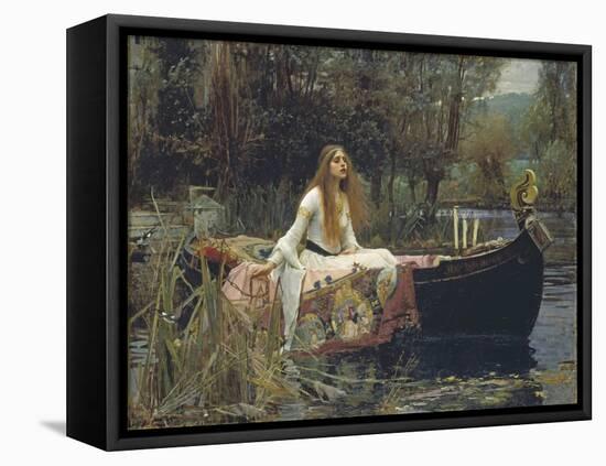 The Lady of Shalott-John William Waterhouse-Framed Premier Image Canvas