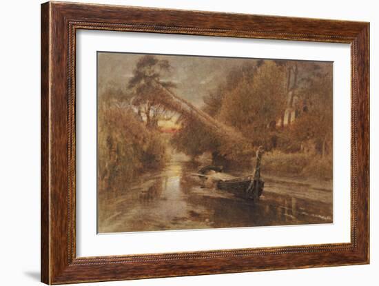 The Lady of Shalott-Albert Goodwin-Framed Giclee Print