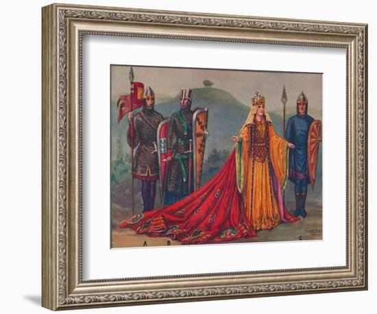 'The Lady of the English, 1141', 1926-Herbert Norris-Framed Giclee Print