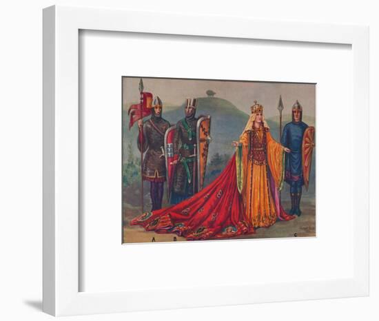 'The Lady of the English, 1141', 1926-Herbert Norris-Framed Giclee Print