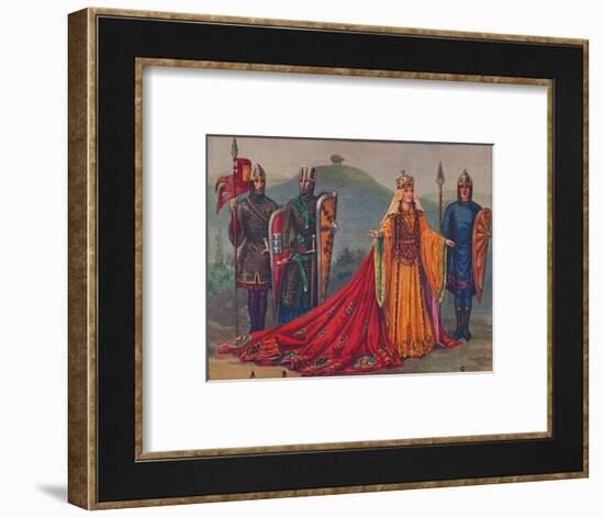 'The Lady of the English, 1141', 1926-Herbert Norris-Framed Giclee Print