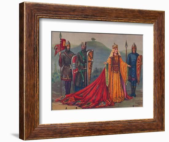 'The Lady of the English, 1141', 1926-Herbert Norris-Framed Giclee Print