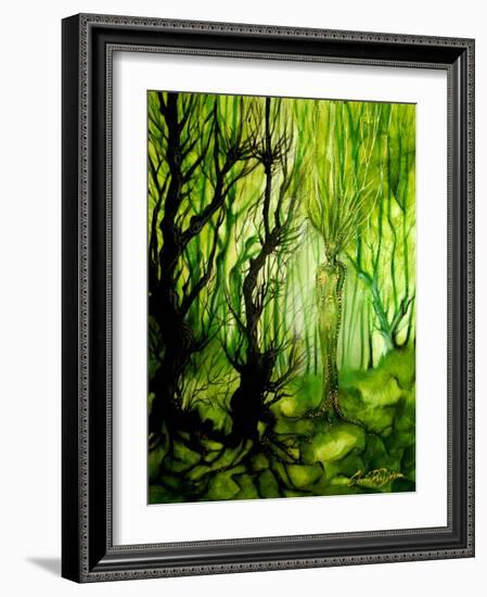 The Lady of the Forest-Cherie Roe Dirksen-Framed Giclee Print