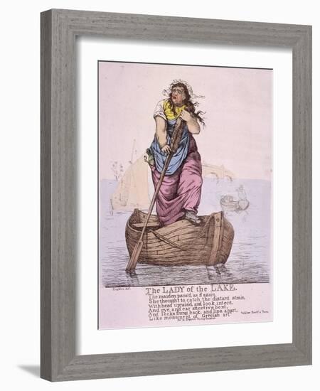 The Lady of the Lake..., 1810-Robert Dighton-Framed Giclee Print