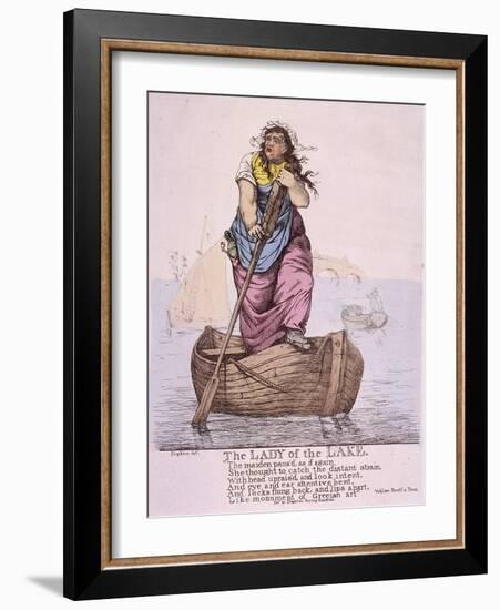 The Lady of the Lake..., 1810-Robert Dighton-Framed Giclee Print