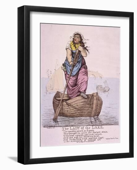 The Lady of the Lake..., 1810-Robert Dighton-Framed Giclee Print