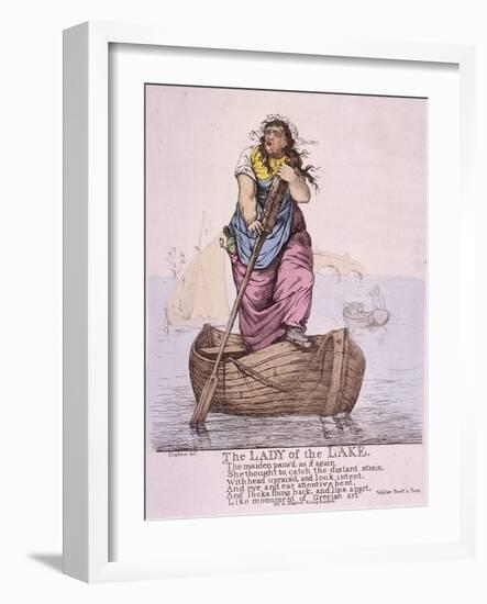 The Lady of the Lake..., 1810-Robert Dighton-Framed Giclee Print