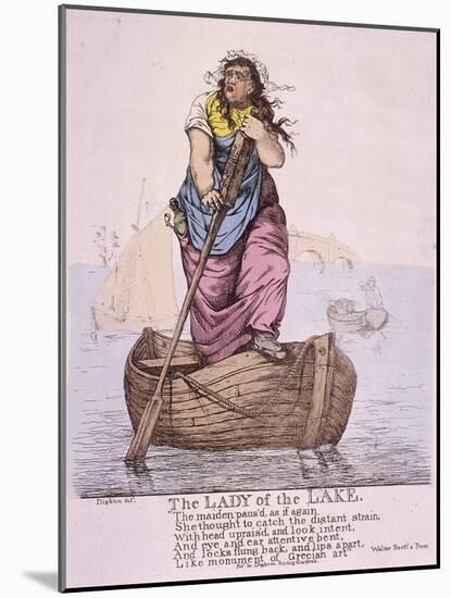 The Lady of the Lake..., 1810-Robert Dighton-Mounted Giclee Print