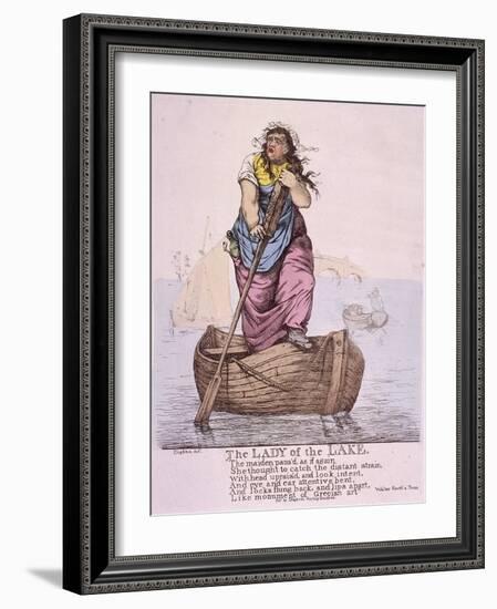 The Lady of the Lake..., 1810-Robert Dighton-Framed Giclee Print