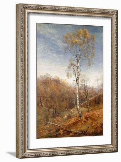 The Lady of the Woods, 1876 (Oil on Canvas)-John MacWhirter-Framed Giclee Print