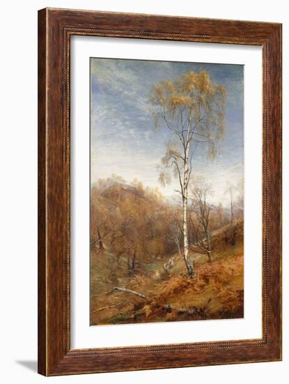 The Lady of the Woods, 1876 (Oil on Canvas)-John MacWhirter-Framed Giclee Print