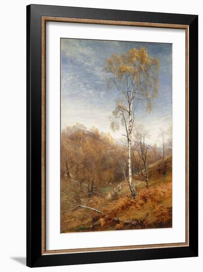 The Lady of the Woods, 1876 (Oil on Canvas)-John MacWhirter-Framed Giclee Print