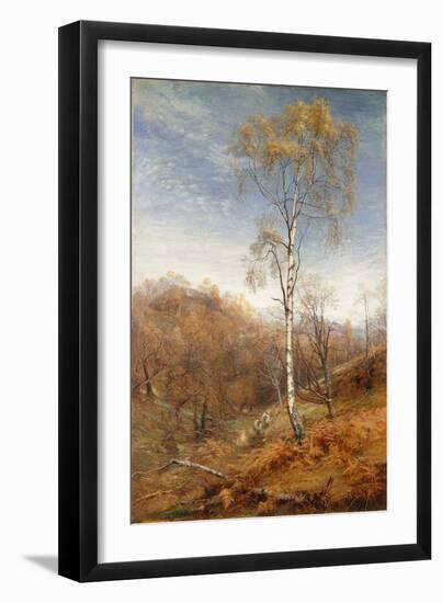 The Lady of the Woods, 1876 (Oil on Canvas)-John MacWhirter-Framed Giclee Print