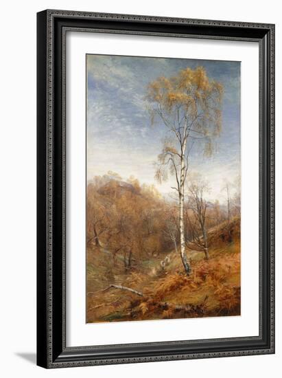 The Lady of the Woods, 1876 (Oil on Canvas)-John MacWhirter-Framed Giclee Print