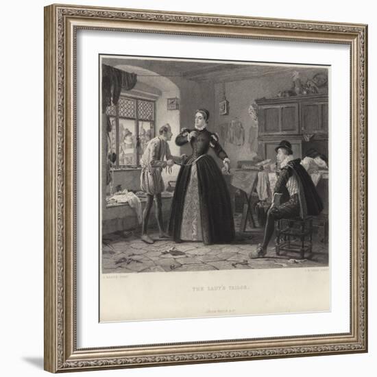 The Lady's Tailor-Henry Stacey Marks-Framed Giclee Print