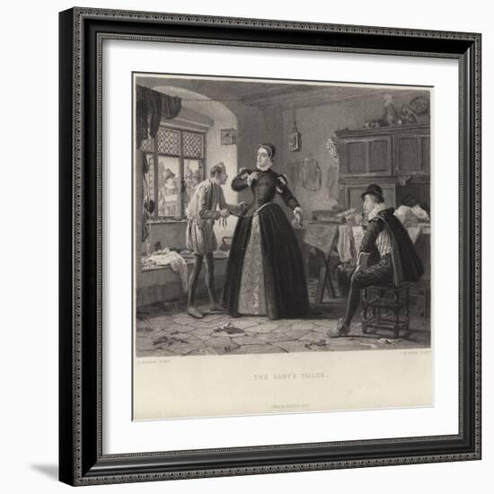 The Lady's Tailor-Henry Stacey Marks-Framed Giclee Print