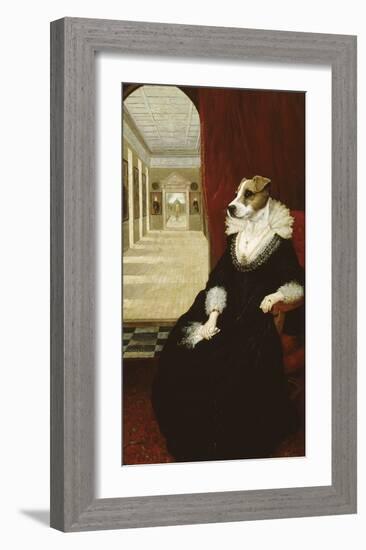 The Lady Tudor Gallery-Thierry Poncelet-Framed Premium Giclee Print