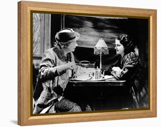 The Lady Vanishes, Dame May Whitty, Margaret Lockwood, 1938-null-Framed Stretched Canvas