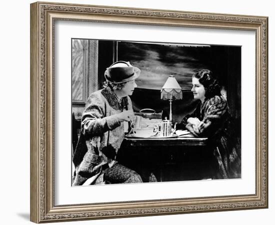 The Lady Vanishes, Dame May Whitty, Margaret Lockwood, 1938-null-Framed Photo