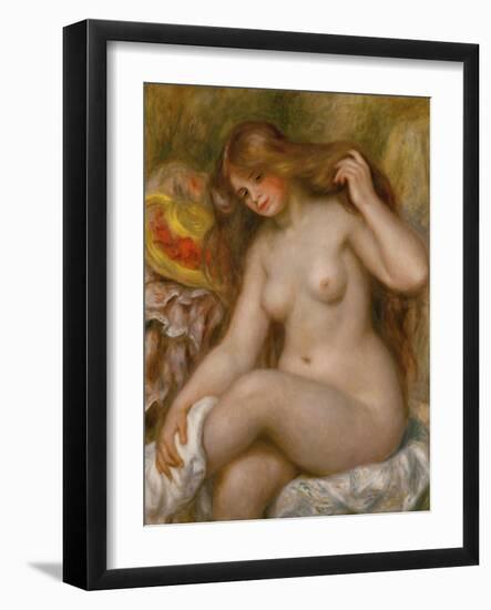 The Lady with Blond Hair, 1904-1906-Pierre-Auguste Renoir-Framed Giclee Print