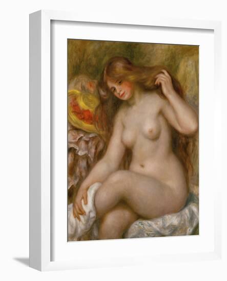 The Lady with Blond Hair, 1904-1906-Pierre-Auguste Renoir-Framed Giclee Print