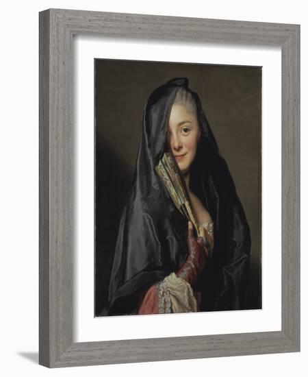 The Lady with the Veil, 1768-Alexander Roslin-Framed Giclee Print