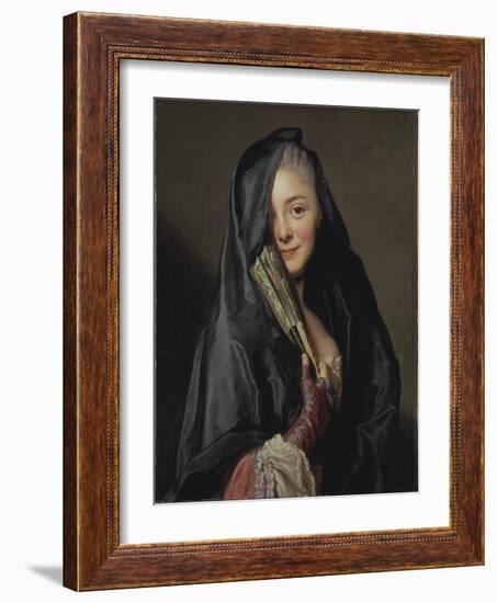 The Lady with the Veil, 1768-Alexander Roslin-Framed Giclee Print