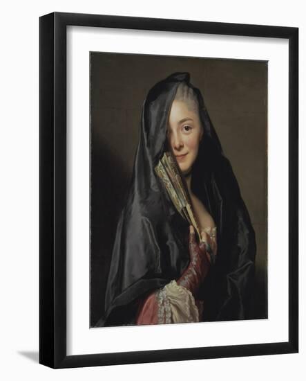 The Lady with the Veil, 1768-Alexander Roslin-Framed Giclee Print