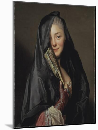 The Lady with the Veil, 1768-Alexander Roslin-Mounted Giclee Print