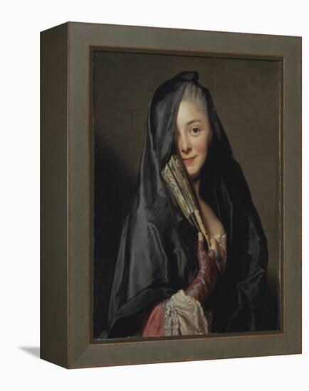 The Lady with the Veil, 1768-Alexander Roslin-Framed Premier Image Canvas