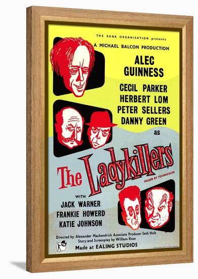 The Ladykillers, 1955-null-Framed Premier Image Canvas