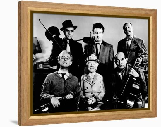 The Ladykillers, Alec Guinness, Herbert Lom, Katie Johnson, Peter Sellers, Danny Green, 1955-null-Framed Stretched Canvas