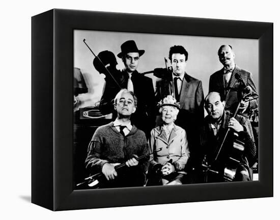 The Ladykillers, Alec Guinness, Herbert Lom, Katie Johnson, Peter Sellers, Danny Green, 1955-null-Framed Stretched Canvas