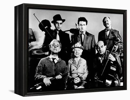 The Ladykillers, Alec Guinness, Herbert Lom, Katie Johnson, Peter Sellers, Danny Green, 1955-null-Framed Stretched Canvas