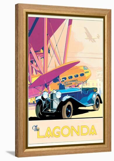 The Lagonda-Brian James-Framed Stretched Canvas