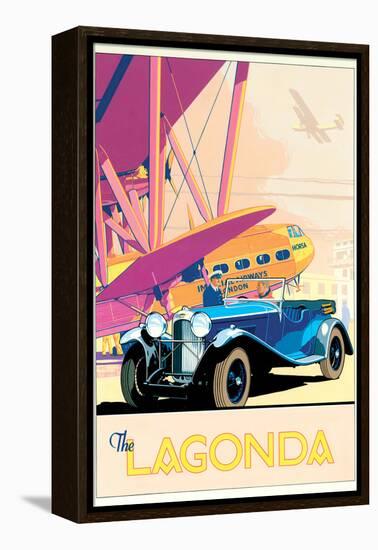 The Lagonda-Brian James-Framed Stretched Canvas