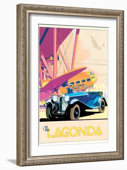 The Lagonda-Brian James-Framed Art Print