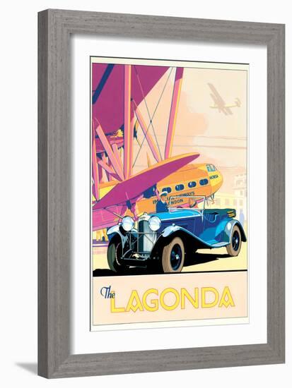 The Lagonda-Brian James-Framed Art Print