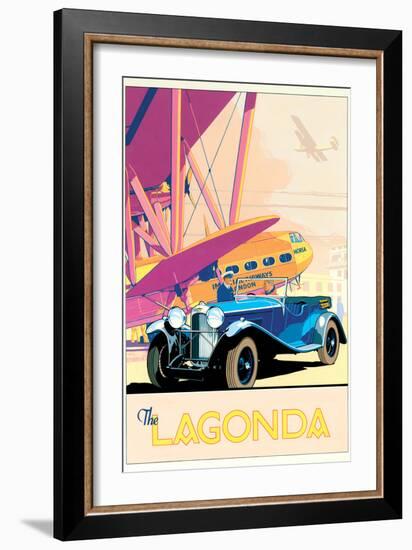 The Lagonda-Brian James-Framed Art Print